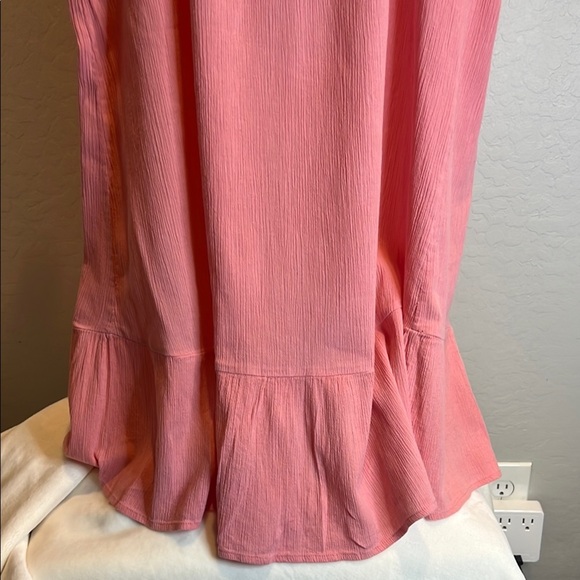 J Crew Cap Sleeve 100% Cotton Summer Dress size Large - Picture 4 of 8